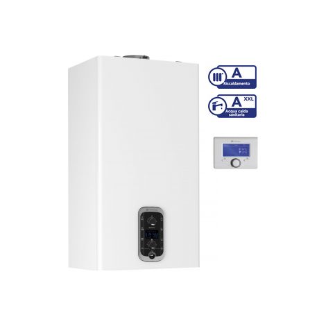 Caldaia Chaffoteaux a condensazione URBIA ADVANCE LINK 25 kW kit fumi omaggio con microaccumulo 4 litri Wi-Fi Integrato - ErP Kit Fumi Sdoppiato,Metano