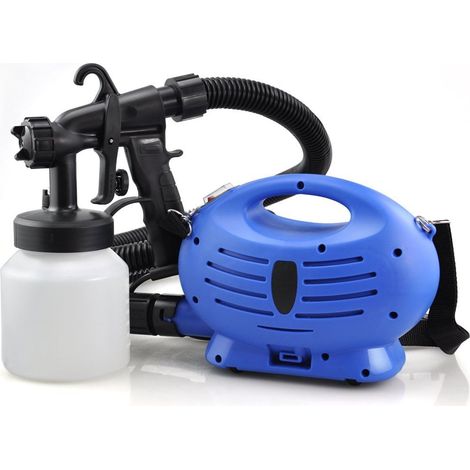 Oypla 650W 800ml Electric Paint Sprayer Zoom Spray Gun Decorating Fence DIY Tool (1/5)