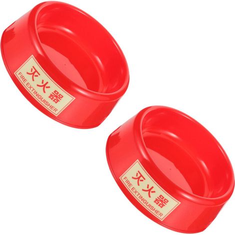 Stück rote Feuerlöscher-Sockel für 2-4 kg (1/2)
