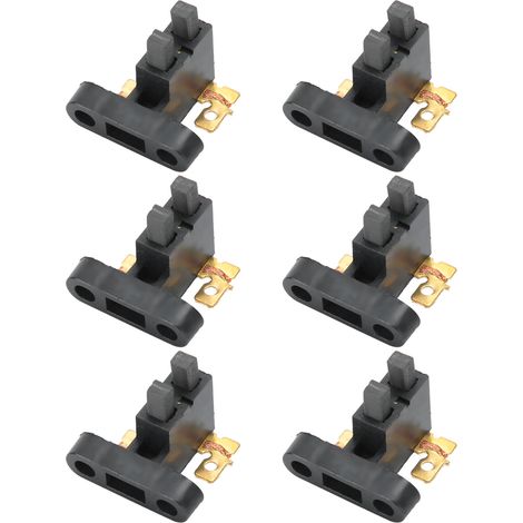 10 Pièces Porte-balais en Carbone avec Balais pour Générateur à Essence 188F/190F 5-8KW