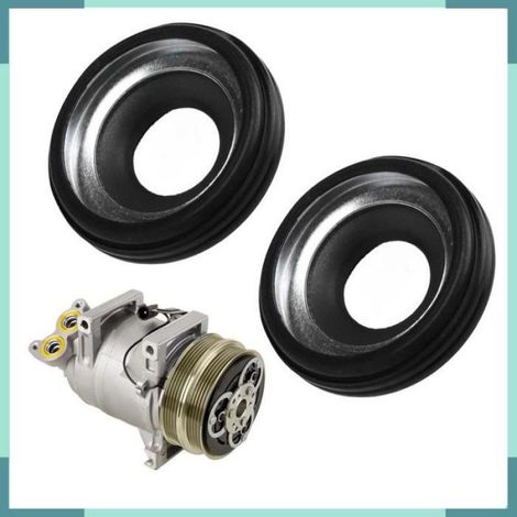 Kit di guarnizioni per albero compressore AC, kit di 10 pezzi per albero AC - Guarnizioni a labbro in gomma, compatibili con utensili per autoveicoli (1/5)