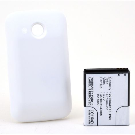 NX - Batterie téléphone, smartphone, GSM 3.7V 2200mAh - 35H00194-00M99H10905-00BAS850BL0110035H0019 (1/2)
