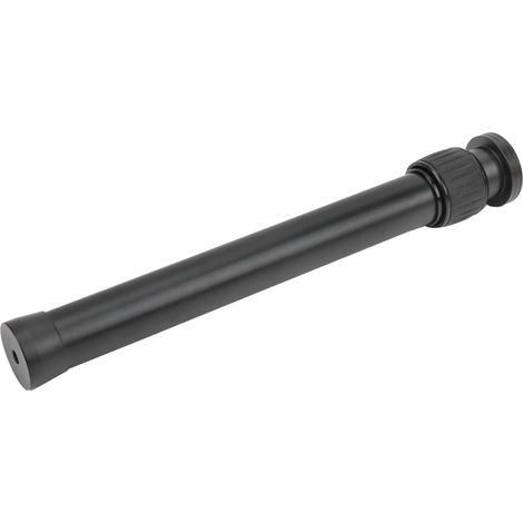 Tubo de extensión de aleación de aluminio de 2 secciones para trípode con tornillo de 1/4 pulg. 3/8 pulg. (1/5)