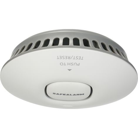 Détecteur de fumée Wi-Fi, alarme incendie intelligente, système de sécurité sans fil, application Smart Life Tuya, contrôle de la maison connectée pour la cuisine, le magasin, l'hôtel ou l'usine. (1/3)