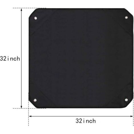 Housse Climatiseur Oxford 600D Imperméable – 81,3x81,3 cm – Extérieur/Jardin/Terrasse (1/5)