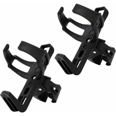 4pcs Porte-bidon réglable, pour vélos de Route/Montagne, en Aluminium Support Rotatif à 360 ° (1/4)