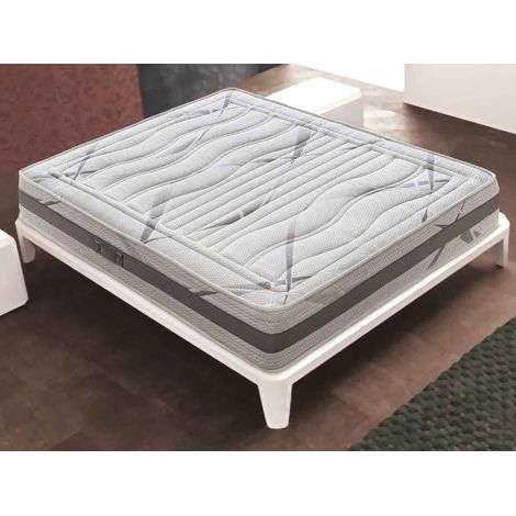 Memory Foam Matratze - 22 cm hoch - 3 cm Memory Foam - 13 Komfortzonen - 180x200