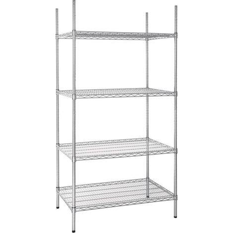 Étagère en Kit - 4 Niveaux - Profondeur 610 mm - Vogue (1/5)