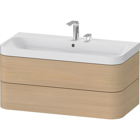 Duravit Happy D.2 Plus c-shaped Set suspendu, 975x490mm, 2
