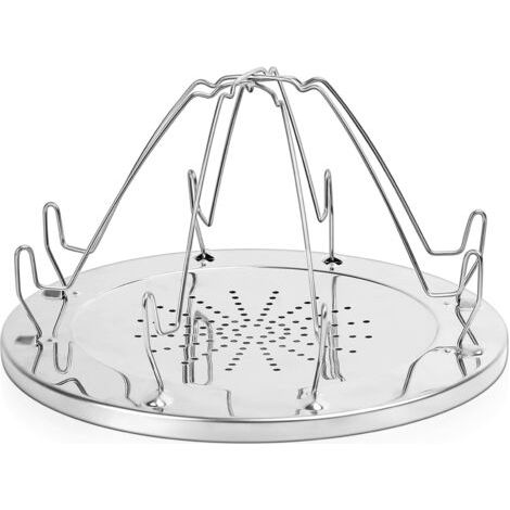 Grille-pain de Camping pour Réchaud à Gaz, Grille-pain Pliable en Acier Inoxydable, Accessoire de Camping avec Supports Pliables pour Cuisinières à Gaz, Caravanes, Voyage, Pique-niques (1/5)