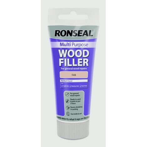 Ronseal Multi Purpose Wood Filler - Oak - 310ml - Cartridge
