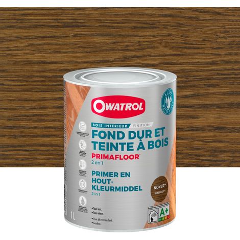 Owatrol-PRIMAFLOOR®-Fond dur + teinte à bois en phase aqueuse-Noyer (owp16) 1 litre (1/3)