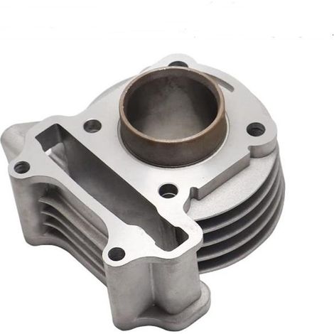 GY6 motorcycle engine cylinder block, GY6 50 4-stroke cylinder liner, 39 mm piston ring set, cylinder liner (1/4)