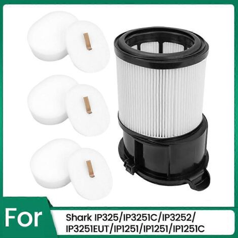 Filtre de rechange pour accessoire d'aspirateur SHARK IP3251, IP3251C, IP3252, IP3251EUT, IP1251, IP1250, IP1251C