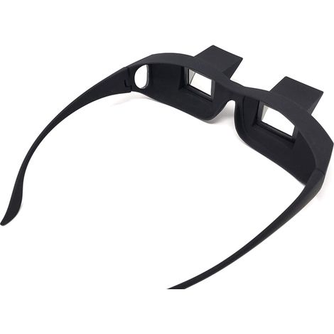 Lunettes à prisme 90°, lunettes de lecture et de télévision à vision oblique (1/3)