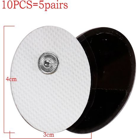 10/20 replacement electrodes for EMS (electrical muscle stimulation) muscle stimulator - Digital massage device - Reference: 04965