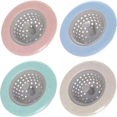 4 tapones de desagüe para el colador del fregadero. (1/3)