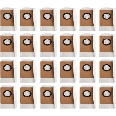 Sacs à poussière en tissu non tissé, accessoires pour robot aspirateur ILIFE/T20S (24 pièces) ( )