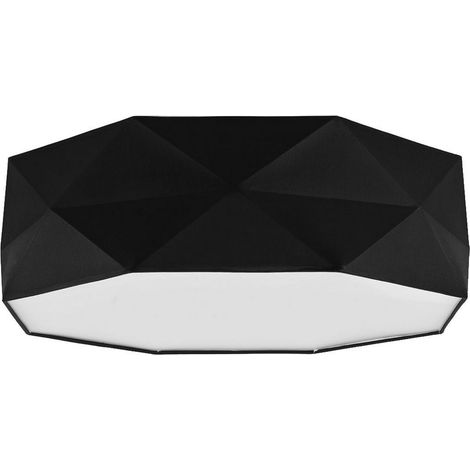 Candellux KANTOOR plafonnier noir 52 cm large (1/4)