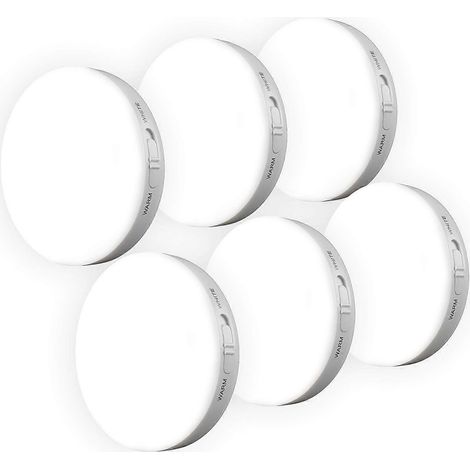 Bewegungsmelder-Innenleuchten, batteriebetrieben und per USB aufladbar, für Flure, Schränke und Küchen (Unterbauleuchten).