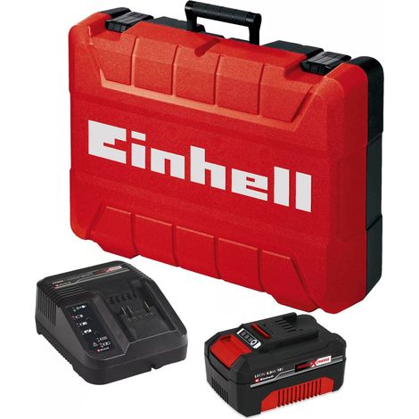 Einhell 18v Power X-Change PXC Starter Kit - 1x 4.0Ah Battery + Charger + E-Case (1/5)