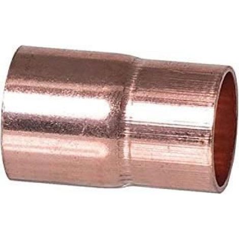 Raccord À Souder En Cuivre - 15 X 12 Mm - Pour Installation Eau Chauffage Gaz - 1 Pièce