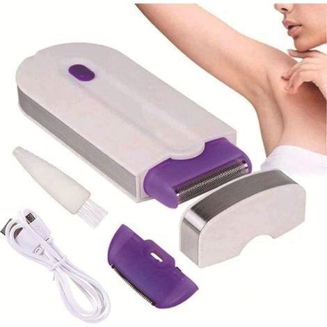Épilateur à induction rechargeable pour femmes, appareil d'épilation laser, épilateur à poils courts, prise européenne-AquaForge (1/5)