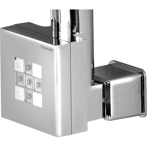 Sapho KTX - Barra di riscaldamento con termostato, 800 W, cromo KTX-CW-800 (1/5)