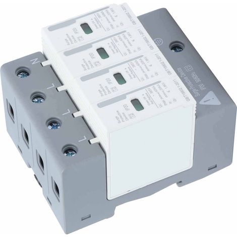 Dispositif de protection contre les surtensions BERM, parafoudre domestique 4P 40 kA SPD 2 niveaux BEMLY40 220 V/380 V (1/5)