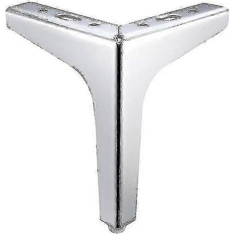 Pieds de canapé en métal, pieds de meubles de style moderne, argentés QYSLV (1/5)