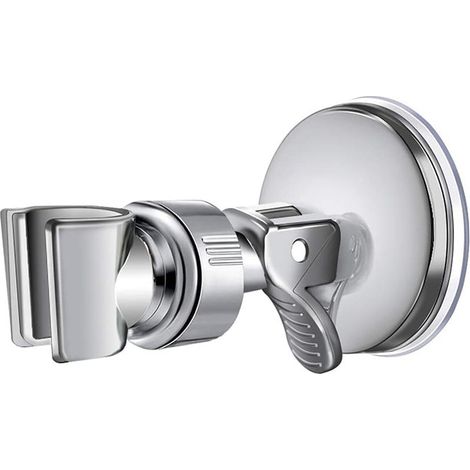Support de douche à ventouse 360° – Ventouse extra forte jusqu'à 2,5 kg – Installation sans perçage – Compatible surfaces lisses (1/5)