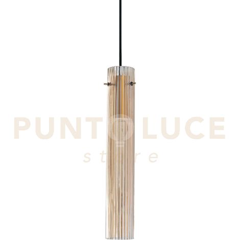FLAM LAMPADARIOA SOSPENSIONE LED 3000 K 10W  900 lm AMBRA RIGATO