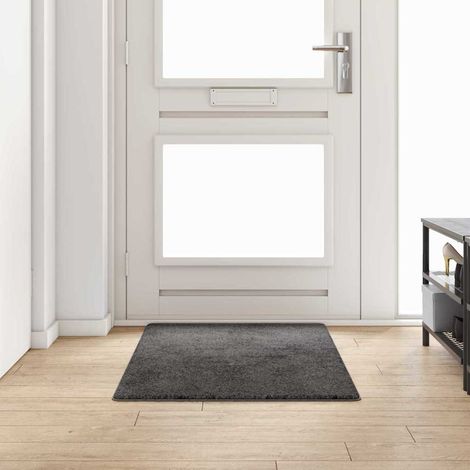 Teppichläufer Grau 80 x 150 cm 100% Polypropylen Tuft