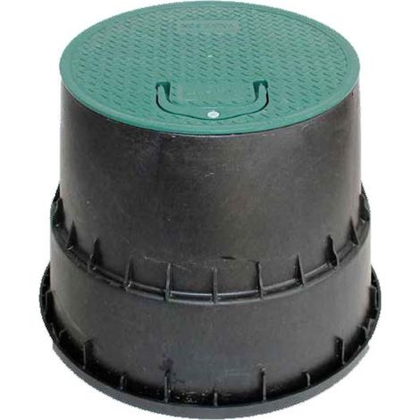 Arqueta Circular BD-25 con Tirador Bluedrop BD0201 - Ø 25 cm en Tapa y Ø 33 cm en Base  Oferta exclusiva