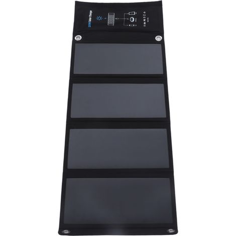 Tragbares, wasserdichtes Solarladegerät mit hohem Wirkungsgrad für den Außenbereich, DC 5 V, 28 W (1/5)