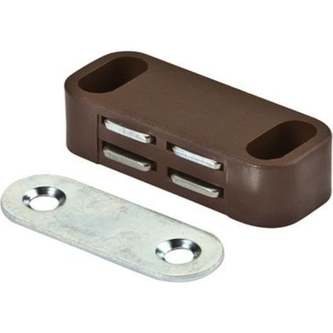 MASIDEF - 2 CHIUSURE MAGNETICHE DA AVVITARE - FORZA 4KG