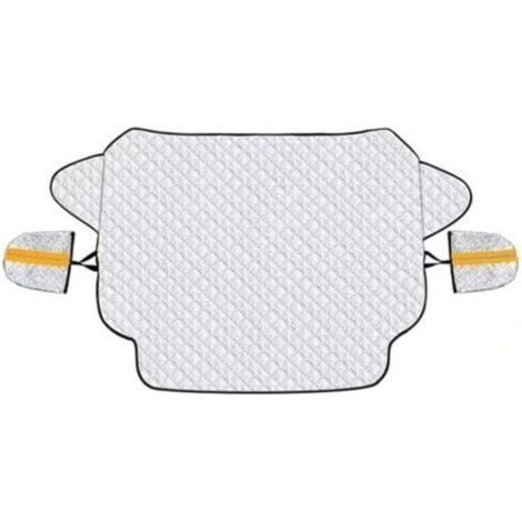 Car Windshield Cover Magnetic Car Windshield Cover - Winter Protection Protects Against Wind Snow Dust Frost Sun - with Magne (1/4)