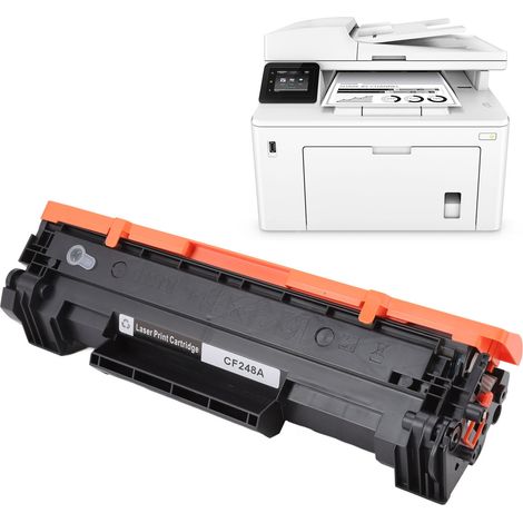 Cartouche de toner ABS avec puce générale, capacité standard 1500 pages, pour CF248E/M28w/M17a/M15a/M31w/M30w, rechargeable (1/4)