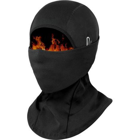 Warme Sturmhaube für Damen & Herren, winddicht, atmungsaktiv, mit Brillenöffnung (1/5)
