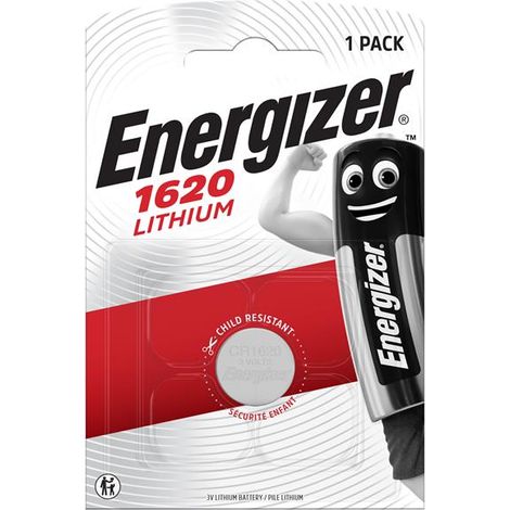 Energizer S341 CR1620 Coin Lithium Battery (Single) ENGCR1620