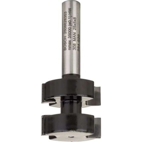 Bosch - Punta per fresa per legno, penna-scanalatura , 25x58 mm 2608628353 (1/3)