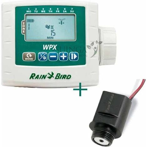 Kit Programador de riego Rain Bird WPX1/ESP + Solenoide 9V latch Rain Bird (1/5)