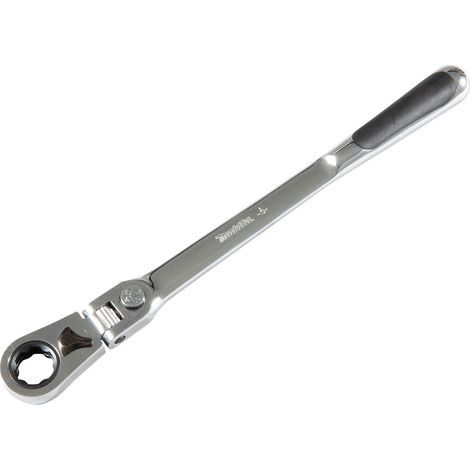 Makita – Clé à cliquet longue articulée 75 dents – Longueur 305 mm pour couples élevés – Accès zones difficiles – B65626