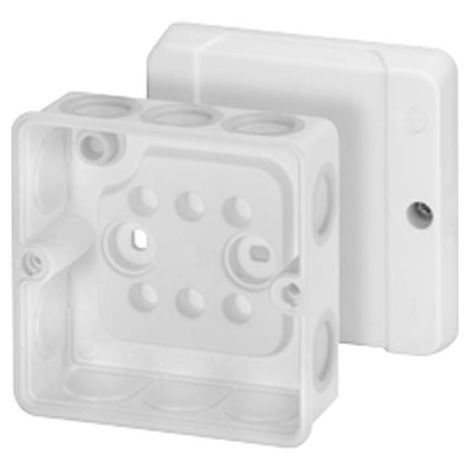 Hensel DE 9321 Caja de derivación blanca IP55 88x88x47 mm