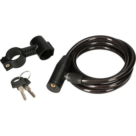KOTARBAU Antivol antivol pour vélo 150 cm avec support (1/5)