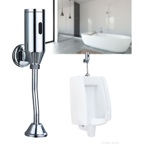 Urinal Druckspüler Automatik Sensor Urinal Armatur Infrarot Toilette Spüler G1/2