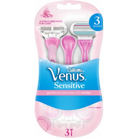 Gillette Venus Sensitive Ersatzklingen 3er
