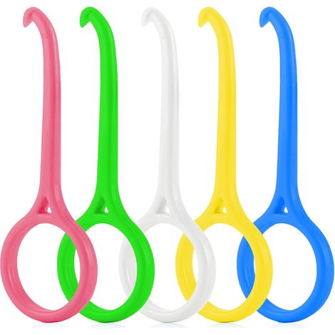 5Pcs Outil de Suppression d'Aligner, pour Retrait des aligneurs transparents, Dissolvant D'appareil Dentaire Outil, Les Soins Bucco-Dentaires (5 Colors) (1/5)