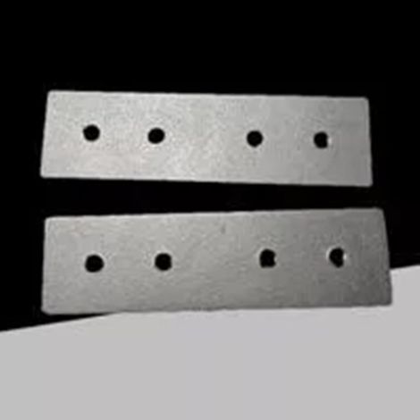 TrAdE Shop Traesio - 2pz Staffa Lineare Connettore Giunzione Fissaggio Per Binario Magnetico Da Esterno Gs-co - (1/4)