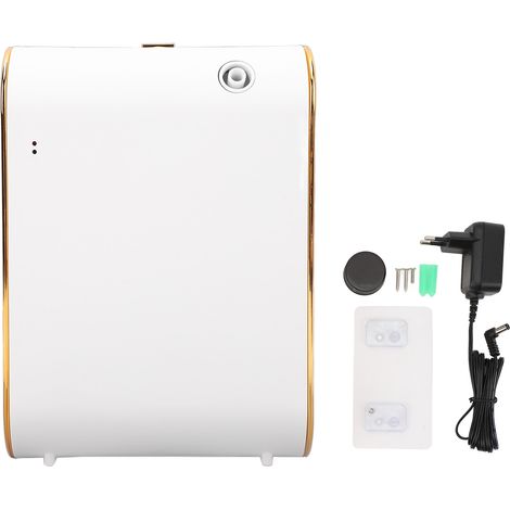 Machine de parfum intelligente ABS, diffuseur automatique d'huiles essentielles d'aromathérapie avec minuterie pour la maison, la salle de bain, l'hôtel, le bureau, prise ue blanche 110 à 220V